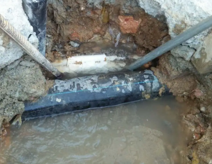 永城测漏水之水管漏水